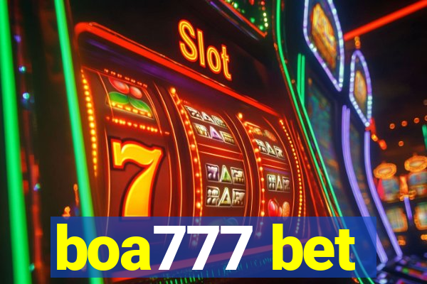 boa777 bet
